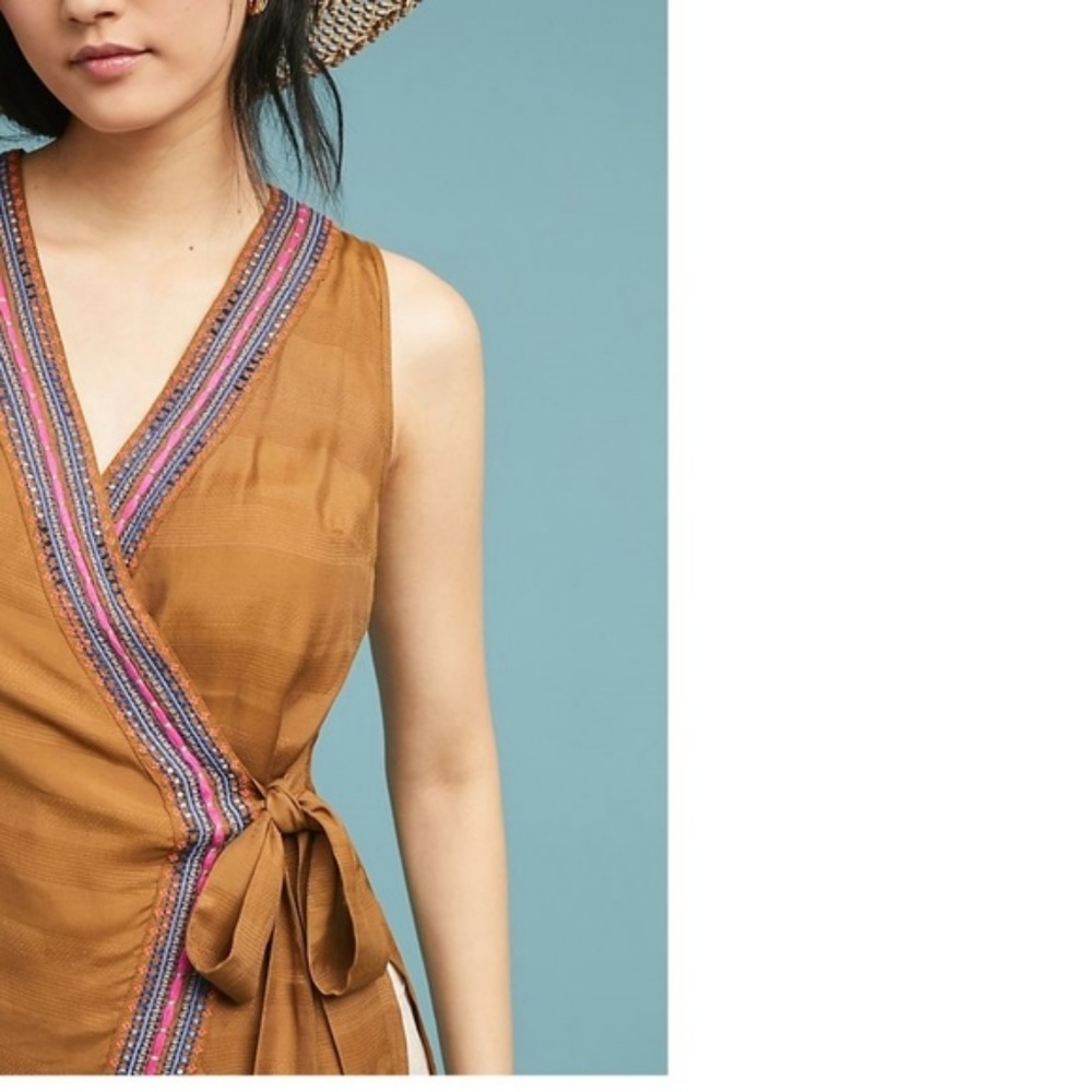 Anthropologie LIVIANA WRAP TUNIC new with tag - Picture 8 of 8